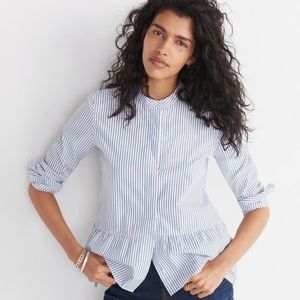 Stripes peplum from Madewell
